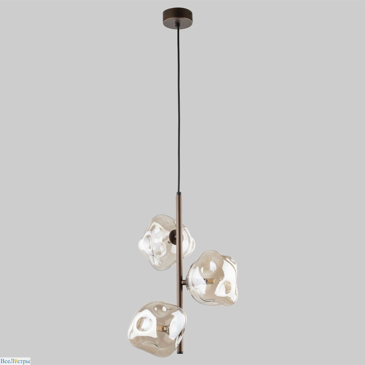 подвесной светильник tk lighting 11036 lava brown a071853