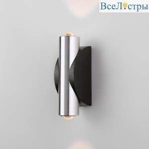 Настенный светодиодный светильник Elektrostandard Steel 40109/LED чёрный/сталь 4690389174353