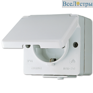 Розетка 2K+З Jung 620W