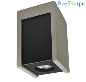 Накладной светильник Elvan NLS-210033-GU10-Gr/Bk