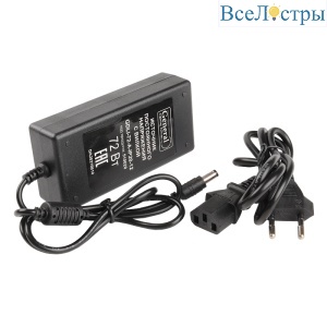 Источник постоянного напряжения с вилкой General GDLI-72-A-IP20-12 510020
