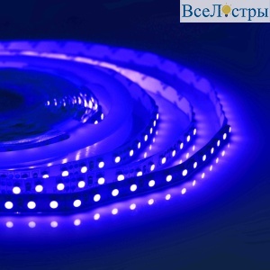 Светодиодная лента Apeyron 12В СТ 9,6Вт/м smd3528, 120д/м IP20 5м синяя 00-18