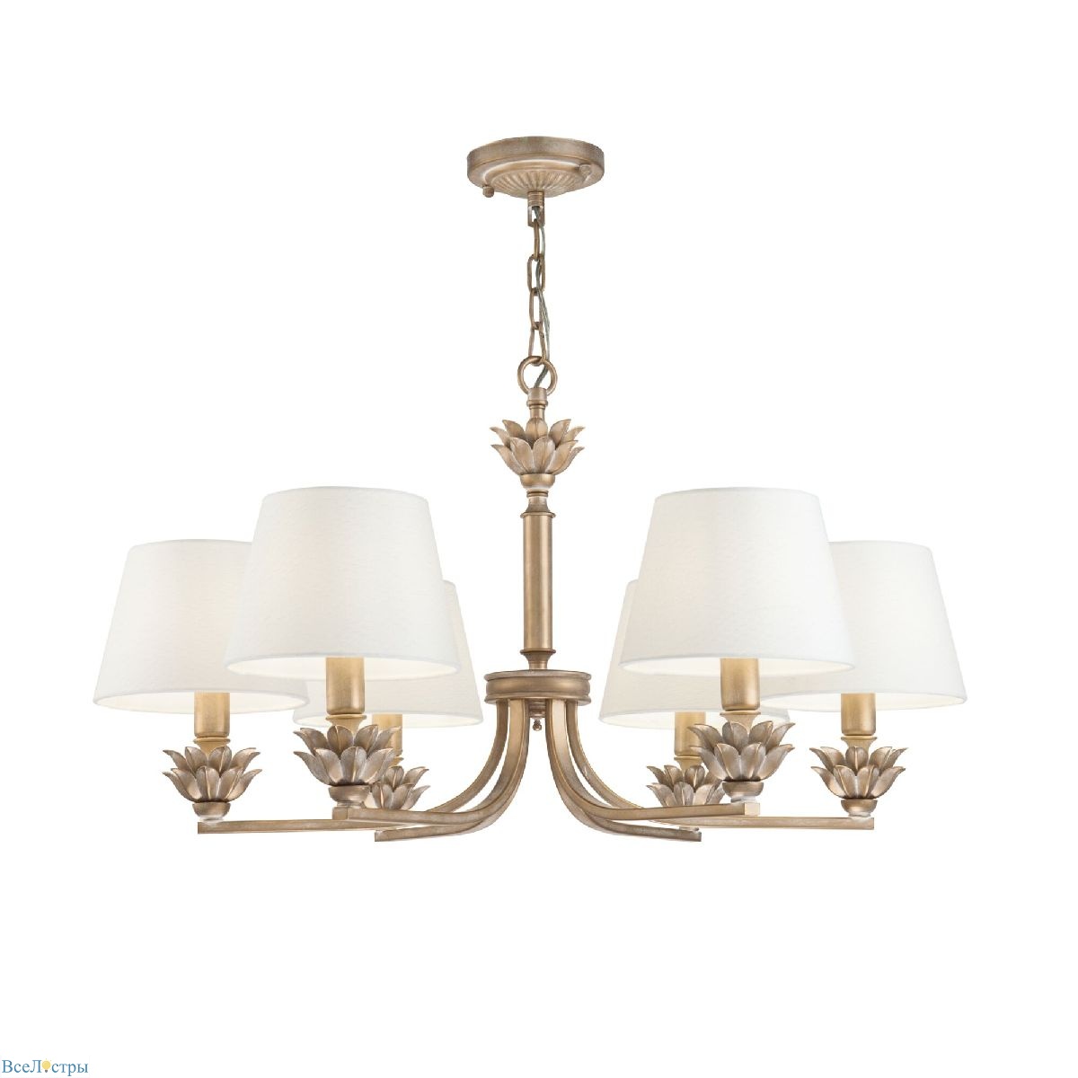 подвесная люстра maytoni barbara h003pl-06mg
