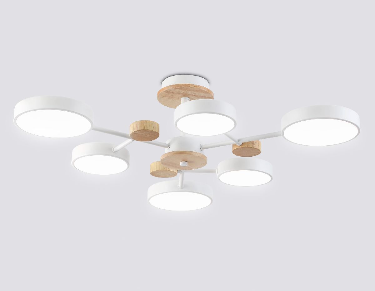 люстра на штанге ambrella light linetech comfort fl4861