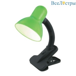 Настольная лампа (09407) Uniel TLI-222 Light Green E27