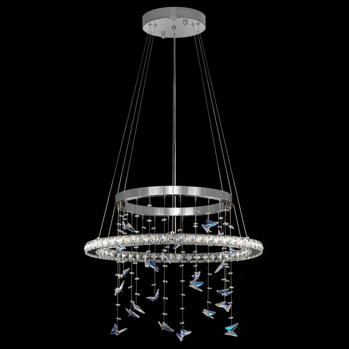 подвесная люстра citilux etera cl322060