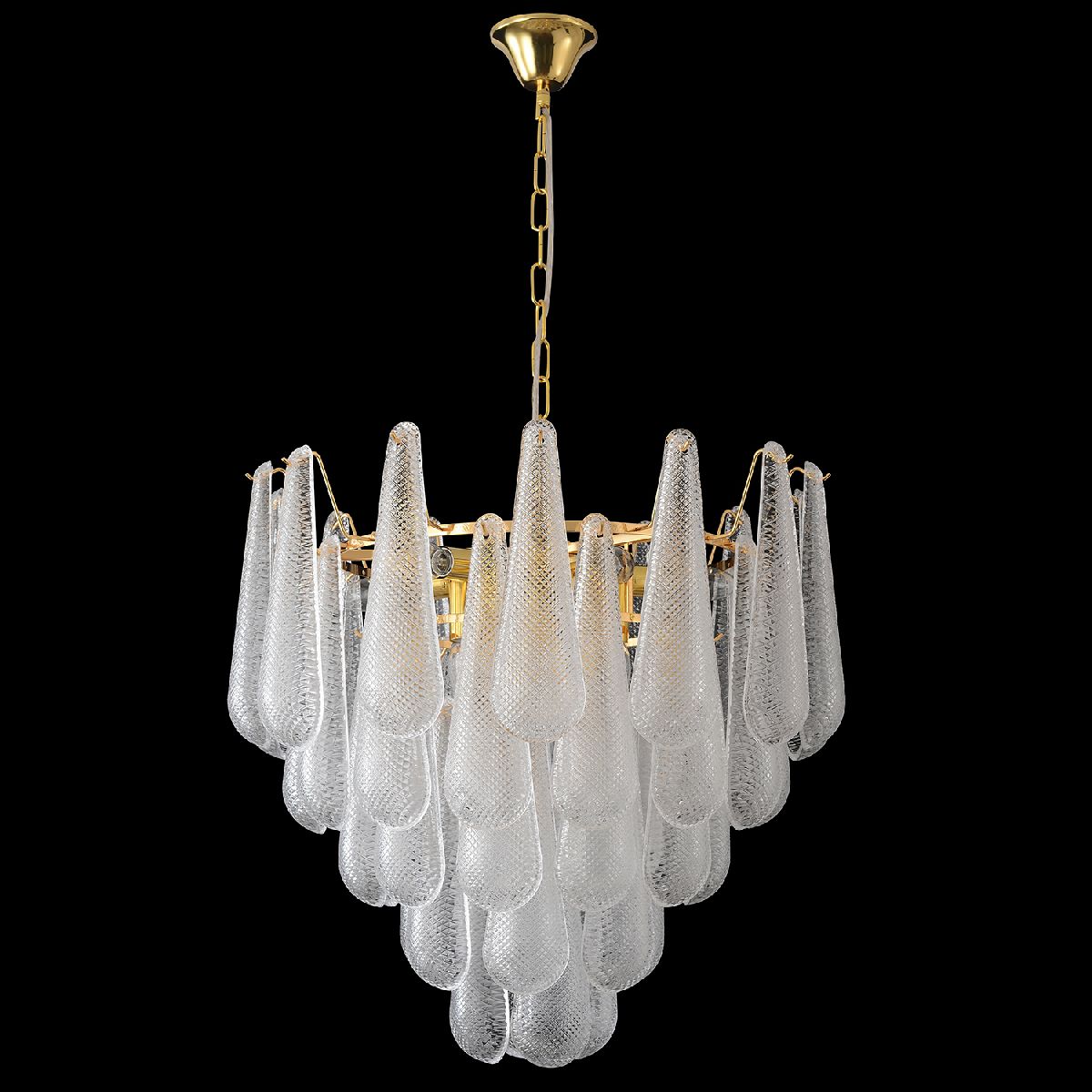 подвесная люстра crystal lux fontain sp10 gold