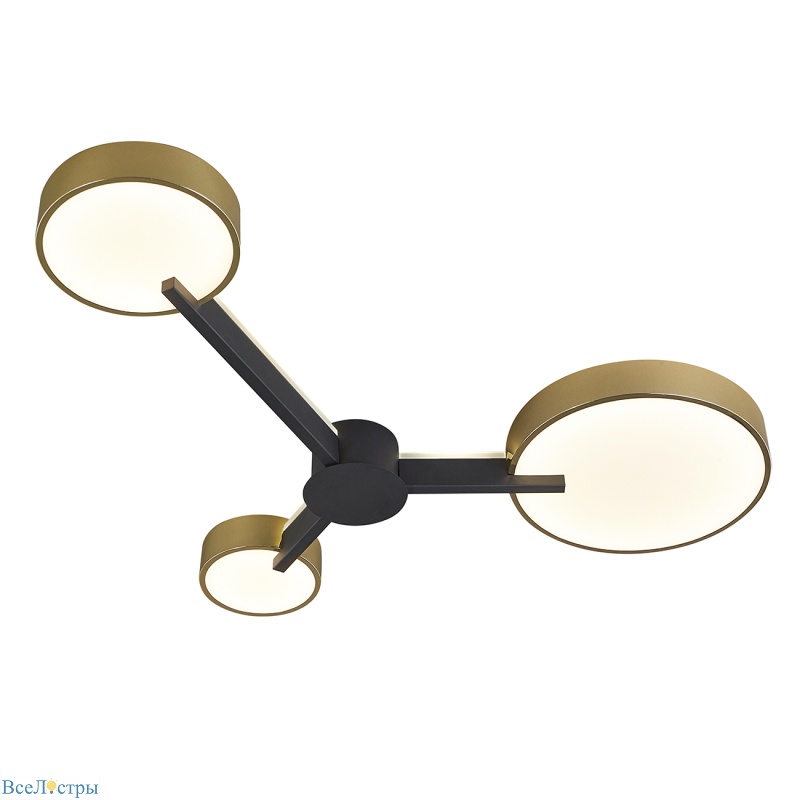потолочная светодиодная люстра escada expert 10209/3led