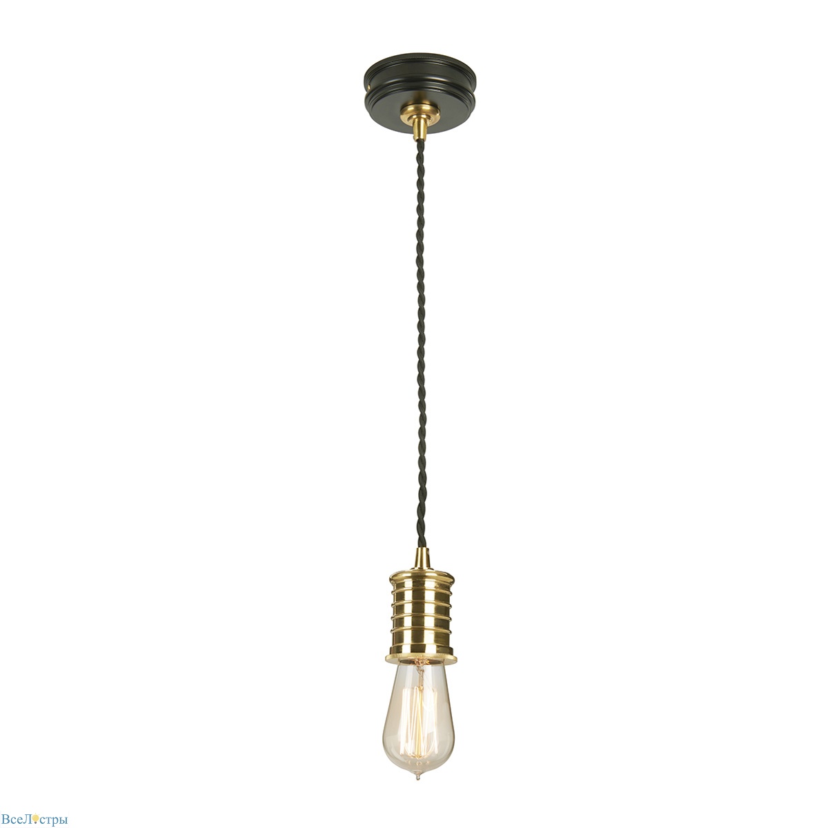 подвесной светильник elstead lighting douille-p-bpb