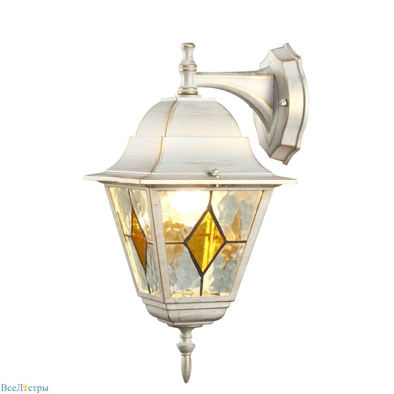 уличный настенный светильник arte lamp berlin a1012al-1wg