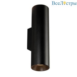 Настенный светильник Italline DANNY W2 black