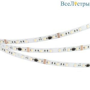 Светодиодная лента Arlight DMX-B60-10mm 24V RGBW-PX6 (18 W/m, IP20, 5060, 5m) 033449
