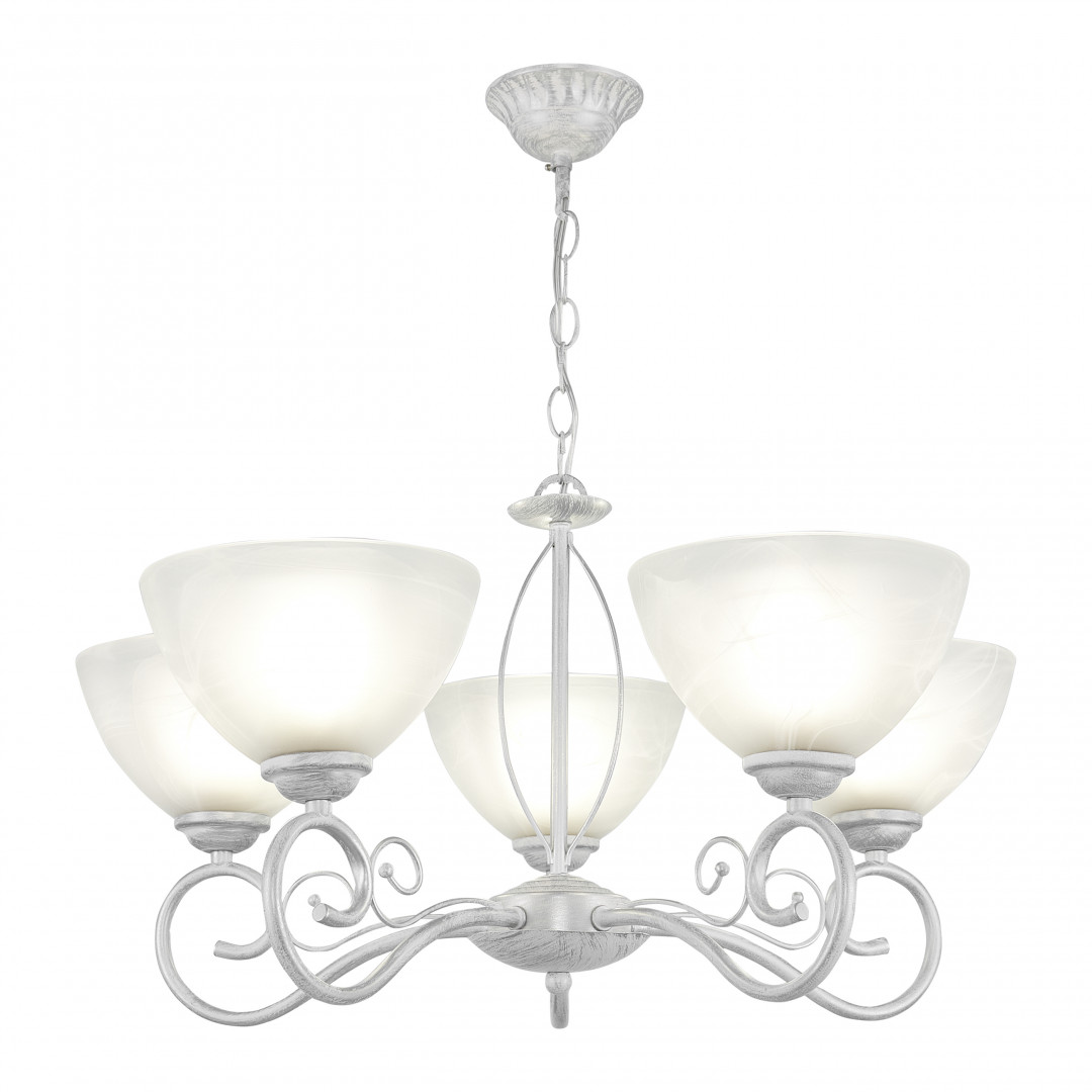 подвесная люстра arte milano amalfi 330656/5 wt+sl