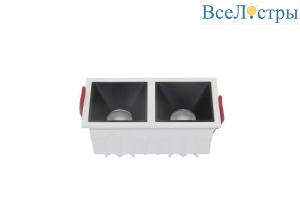 Встраиваемый светильник Maytoni Alfa LED DL043-02-10W4K-SQ-WB