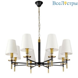 Подвесная люстра Arte Lamp Riccardo A4075LM-8BK