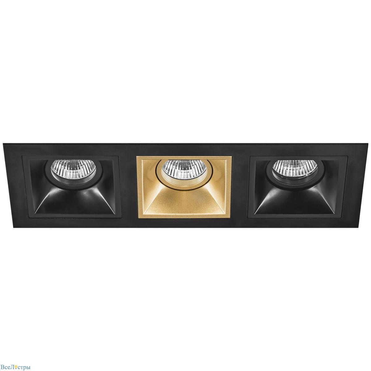 встраиваемый светильник lightstar domino quadro (214537+214507+214503+214507) d537070307