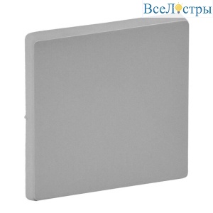 Лицевая панель Legrand Valena Life выключателя одноклавишного алюминий 755002