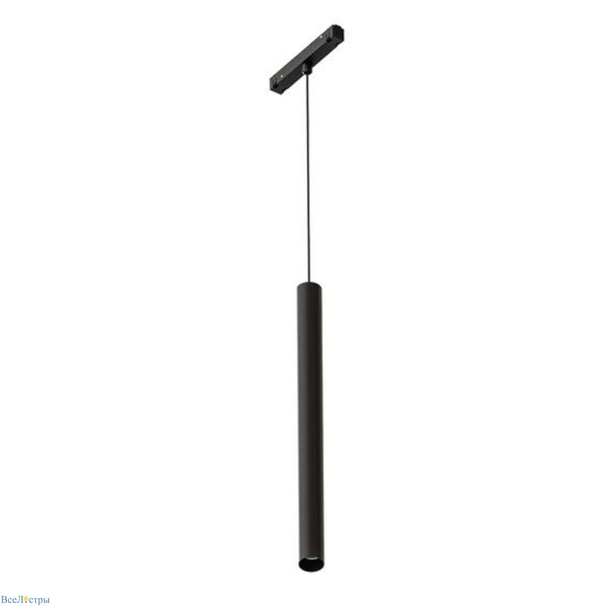 трековый светодиодный светильник arte lamp linea a4770sp-1bk