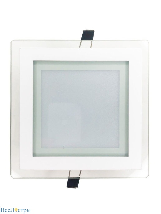 встраиваемый светильник elvan vls-705sq-12w-nh-wh