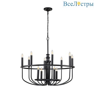 Подвесная люстра Kichler KL-CAPITOL-HILL12-BLK