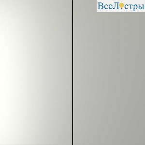 Выключатель встраиваемый Voltum S70 двухклавишный 10А, (сталь) VLS020105
