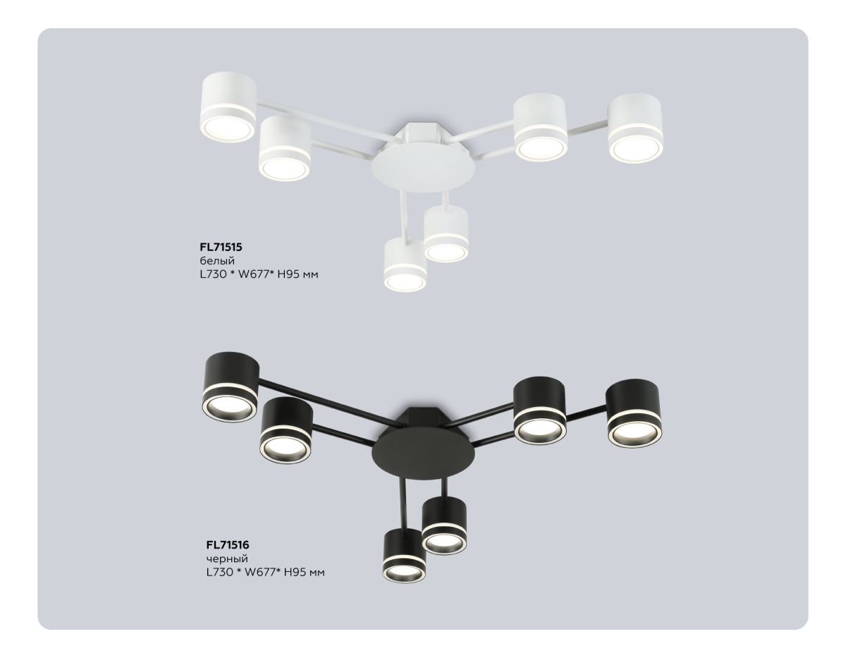 потолочный светильник ambrella light comfort fl71515