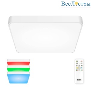Потолочный светодиодный светильник с пультом ДУ Citilux Купер RGB Белый CL724K95G0