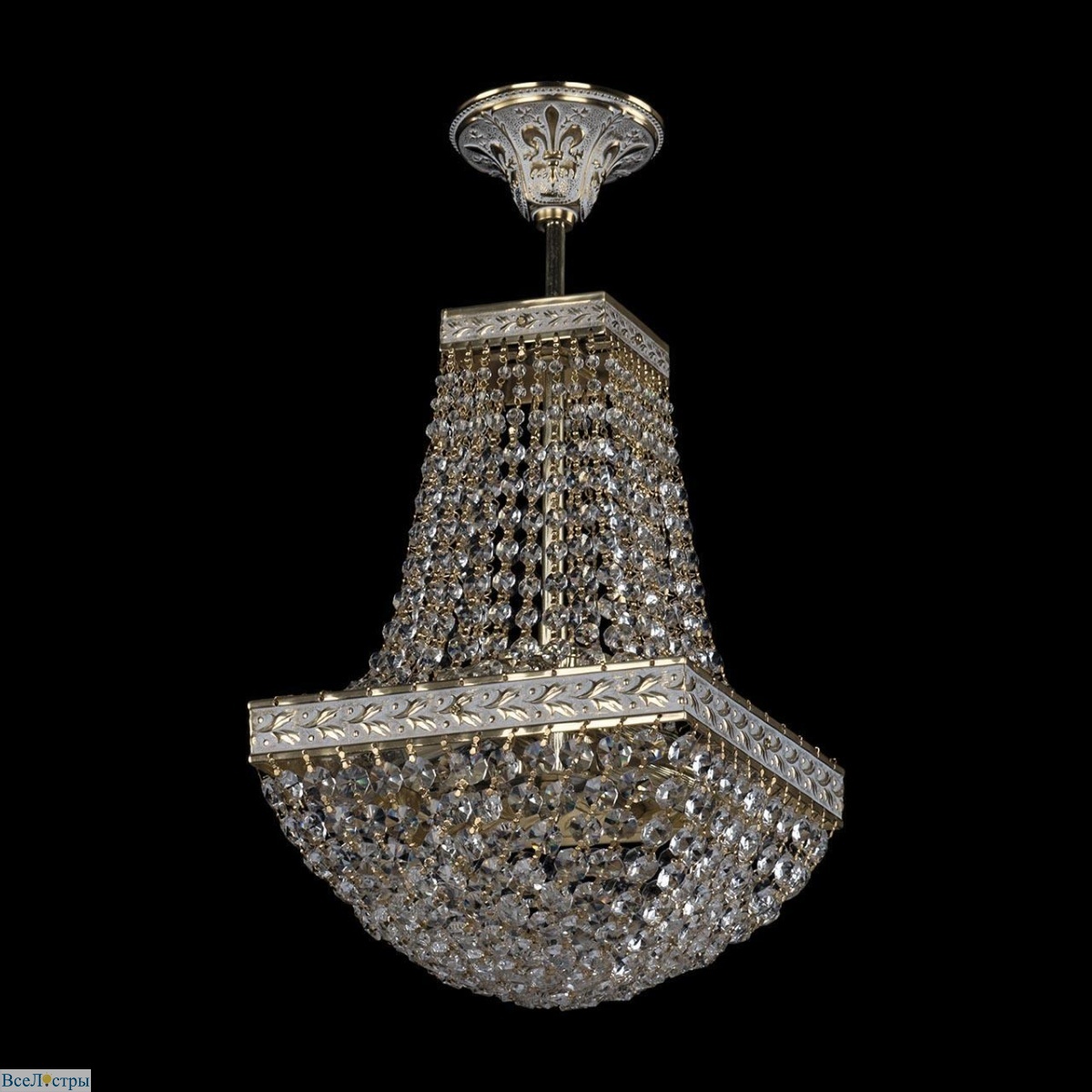 потолочная люстра bohemia ivele 19322/h1/20iv gw