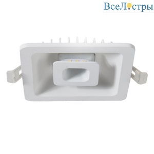 Встраиваемый светодиодный светильник Arte Lamp Canopo A7243PL-2WH
