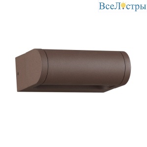 Уличный настенный светильник Odeon Light Nature Twinset 7118/12WL