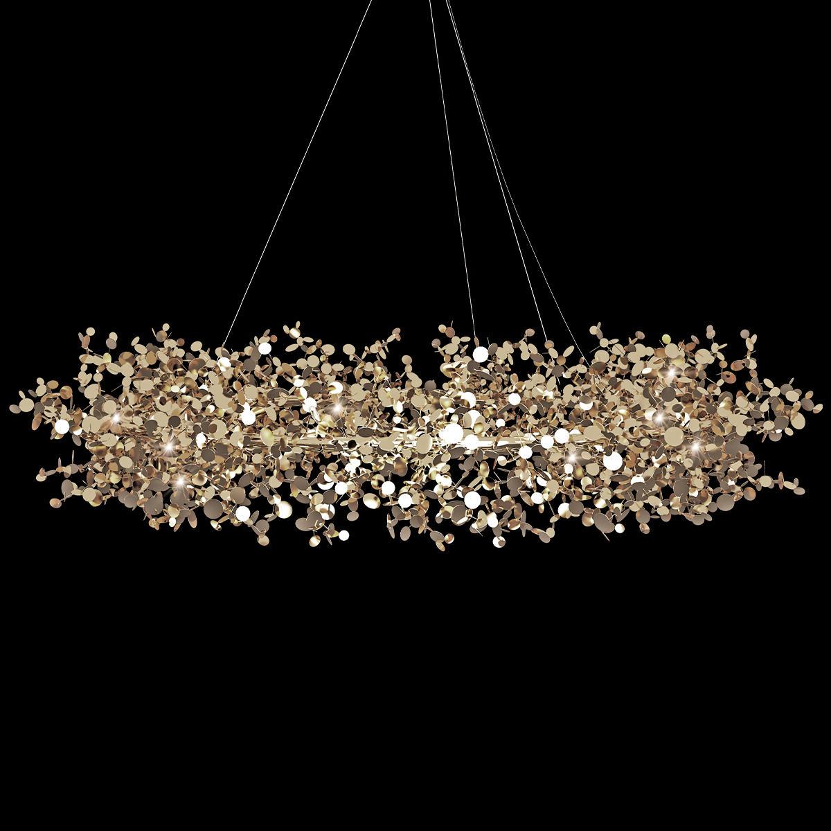 подвесная люстра loft it spark 10101/1000 gold