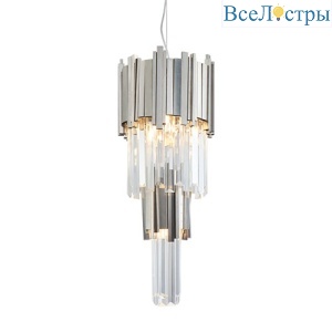 Подвесная люстра Delight Collection Barclay KG0980P-4 nickel