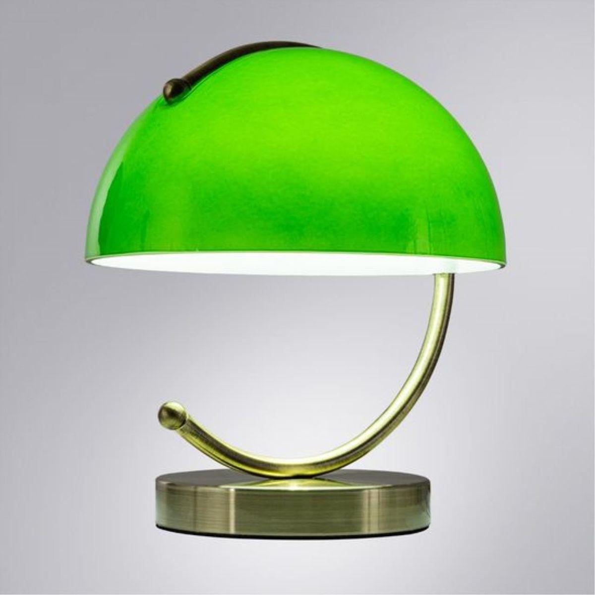настольная лампа arte lamp banker a5040lt-1ab