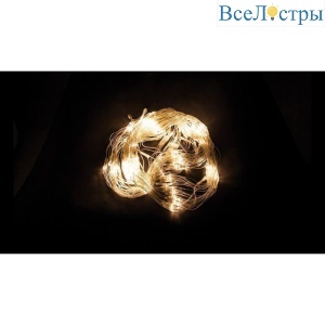 Светодиодная гирлянда Feron Сеть 230V 2700K теплый белый с мерцанием CL70 32355