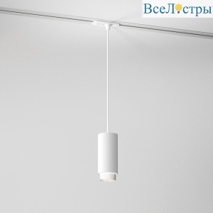 Подвесной трековый светильник Elektrostandard Nubis GU10 85021/01 белый a064795
