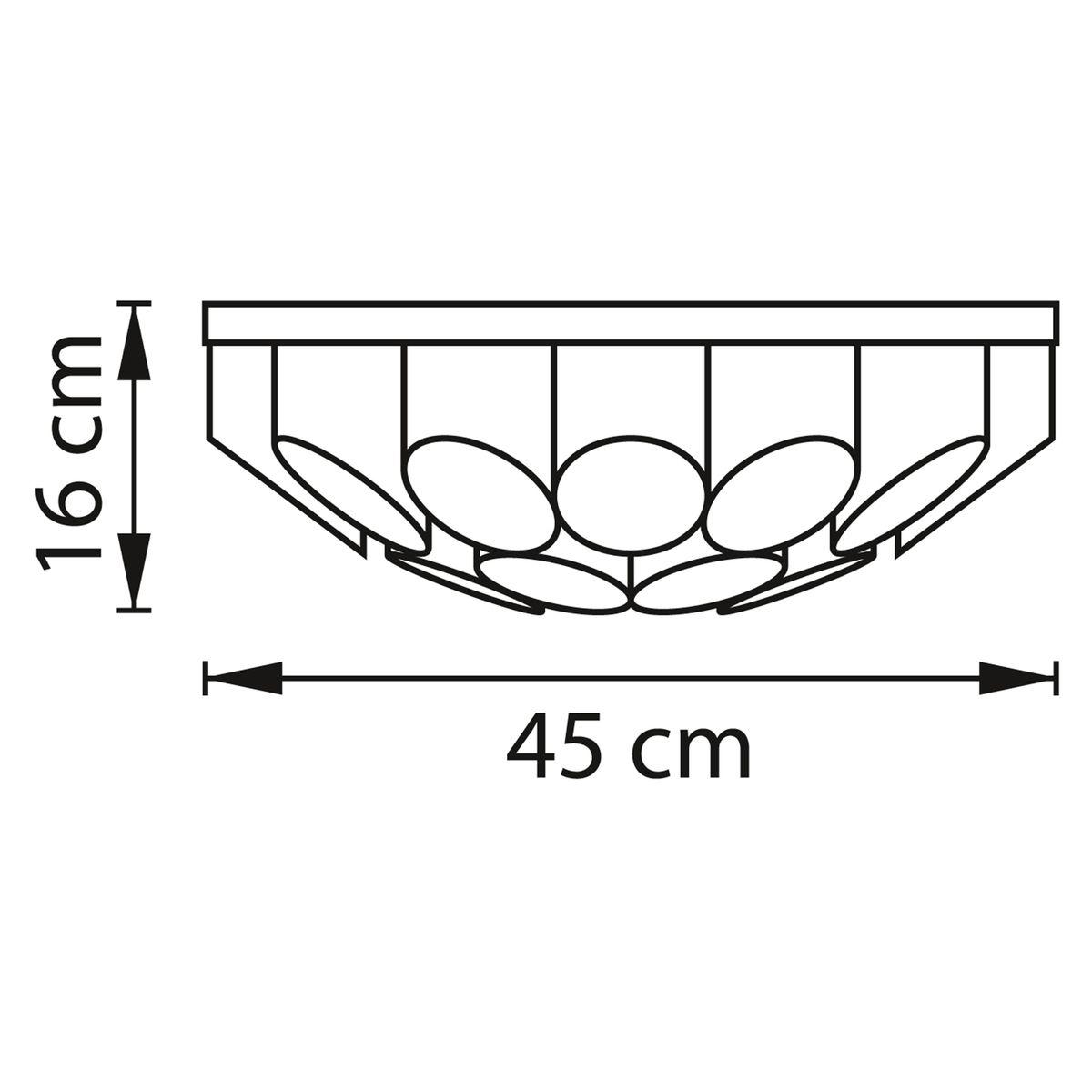 потолочная люстра lightstar siena 720222