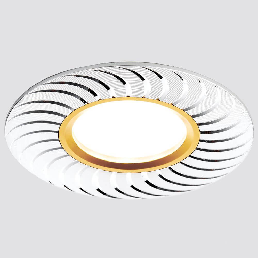 встраиваемый светильник ambrella light classic a720 al/g