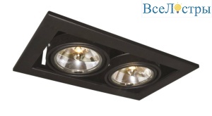 Встраиваемый светильник Arte Lamp Technika A5930PL-2BK