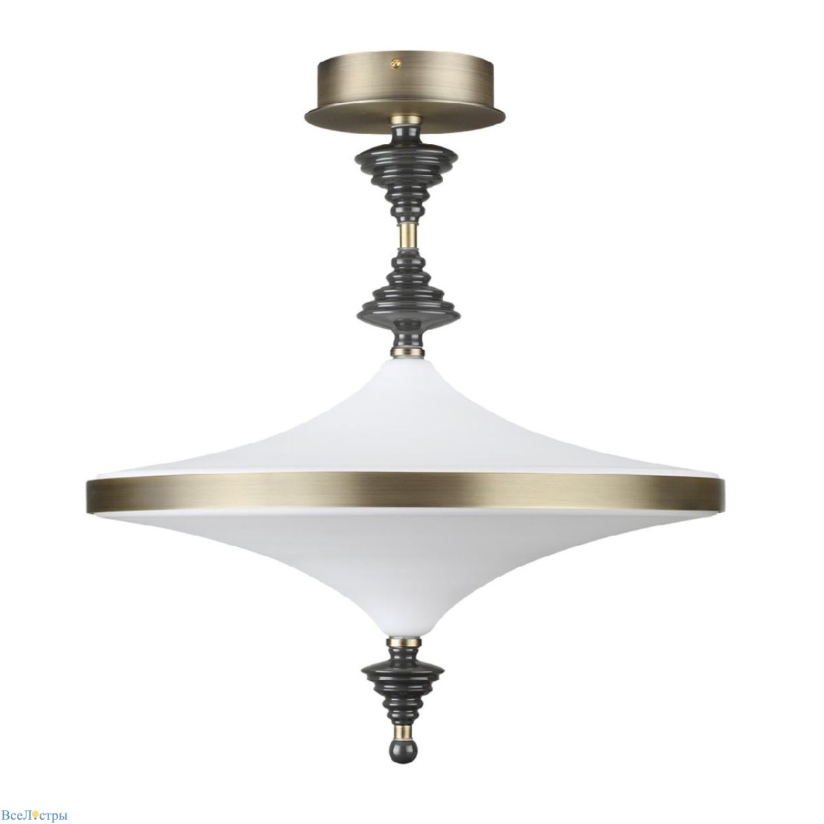потолочная люстра odeon light ula l-vision 5404/43cl