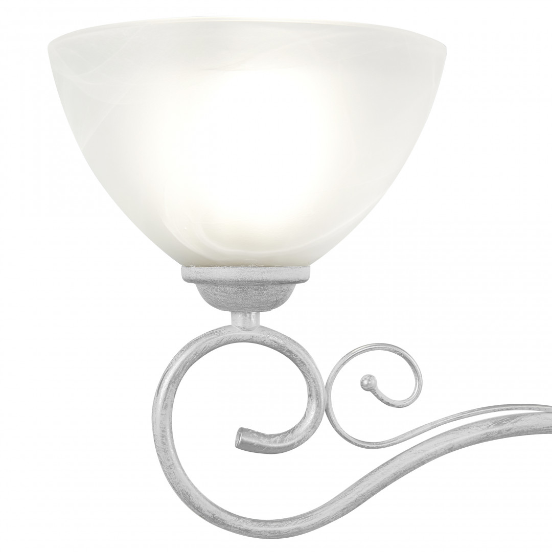 подвесная люстра arte milano amalfi 330656/5 wt+sl