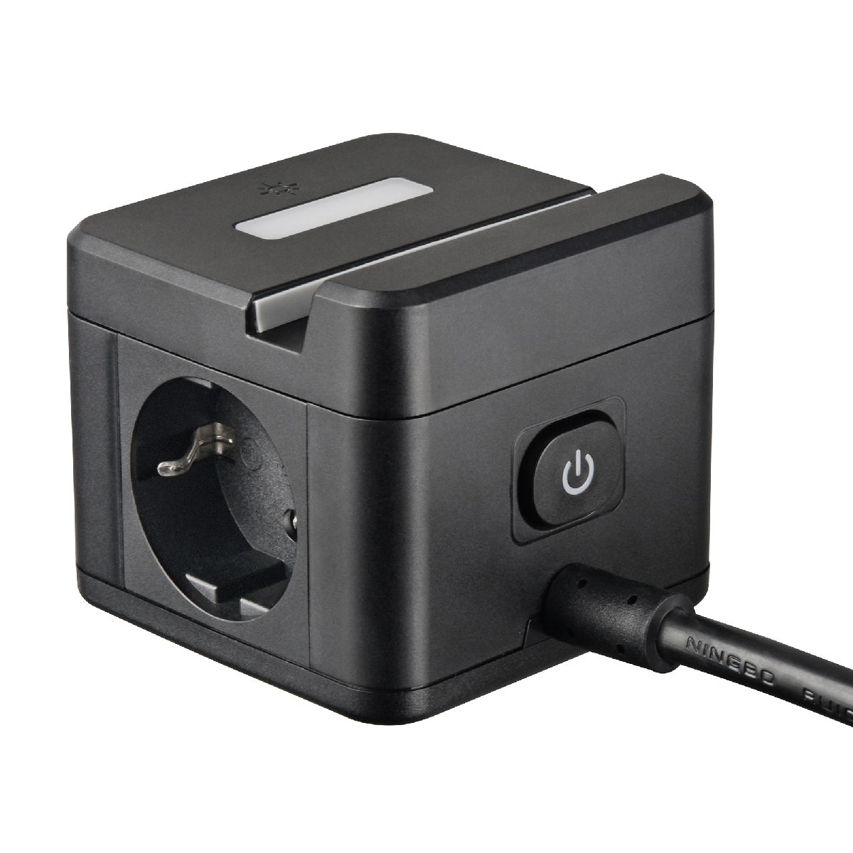 удлинитель uniel s-gcd2-1,5sbuh black ul-00011252