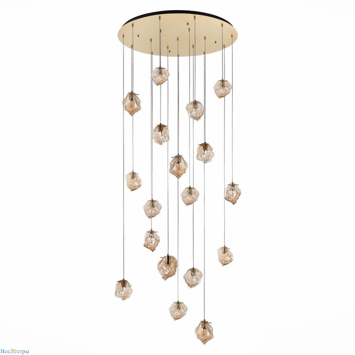 подвесная люстра st luce portici sl1175.303.18