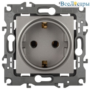 Розетка одноместная Эра 12-2101-16 Б0065662