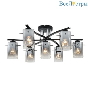 Потолочная люстра Escada Iberis 1101/7P Black