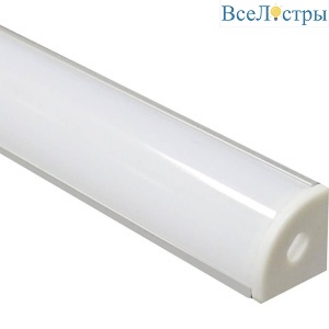 Профиль алюминиевый угловой круглый Feron CAB280 10299