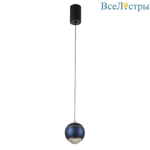 Подвесной светодиодный светильник Crystal Lux Caro SP Led Blue