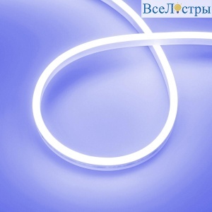 Гибкий неон Arligh 10W/m 120LED/m 2835SMD синий 5M AURORA-PS-A120-12x6mm 24V Blue 036679