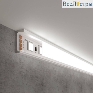 Профиль алюминиевый с рассеивателем Elektrostandard LL-2-ALP006 a053620