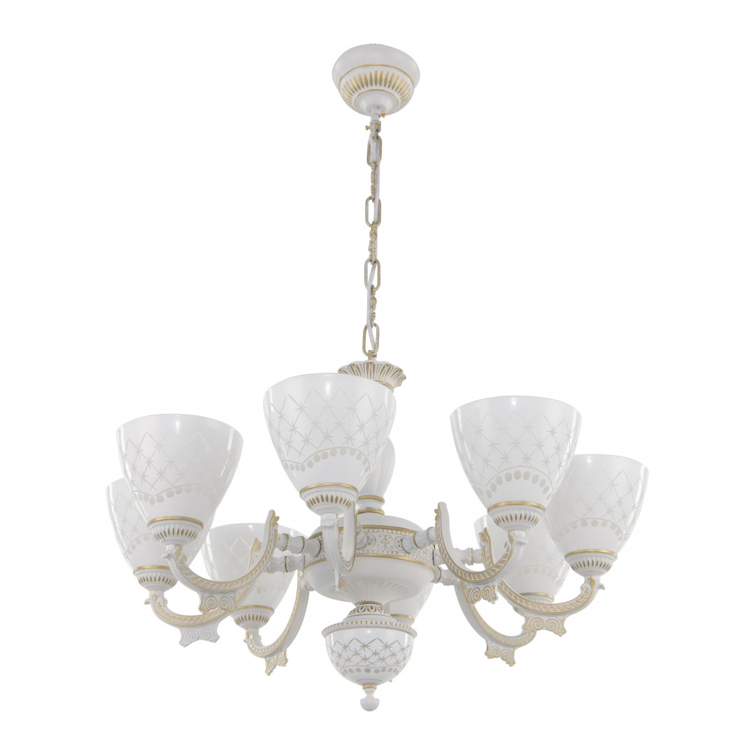 подвесная люстра arte milano 343837/8 wt+g