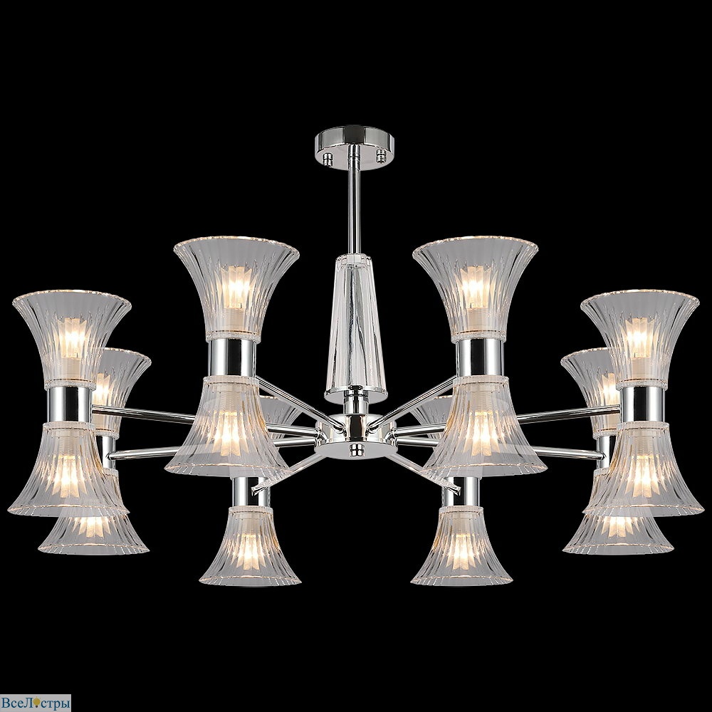 люстра на штанге illumico il0288-16p-79 cr